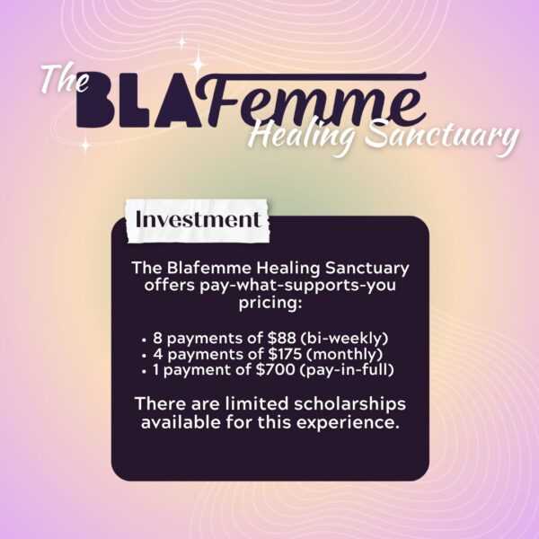 Blafemme Healing Sanctuary - Bi-Weekly